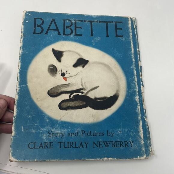 Host Pick! Antique 1937 hardcover Babette by Clare Turlay Newberry - Picture 7 of 16